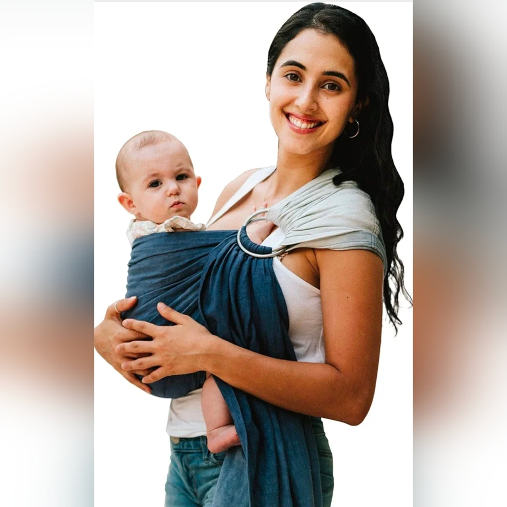 Nalakai Linen-Blend Ring Sling Carrier
